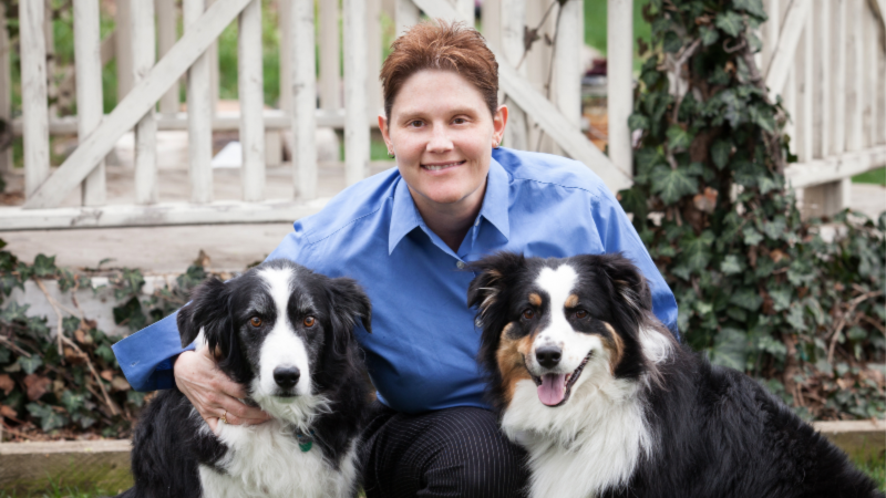 Stacy D. Meola, DVM, MS, DACVECC and dogs