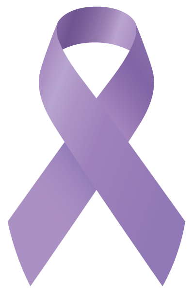 Lavender Cancer Ribbon